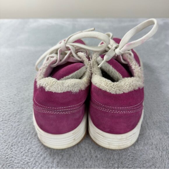 Palm Angels Snow Low Top Pink Suede Chunky Sneakers Women's Size 3 US/2 UK/36 EU - Picture 10 of 14
